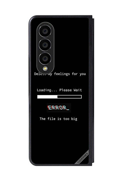 Covernex غطاء حماية لهاتف سامسونج جالاكسي زد فولد 4 - خلفية شاشة حذف مشاعري ت...