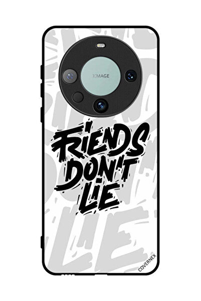 Covernex غطاء حماية لهاتف هواوي ميت 60 برو بلس - الخط العربي - الأصدقاء لا يك...