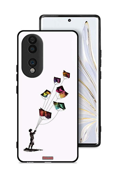 Tolwak غطاء حماية لهاتف Honor 70 بتصميم طائرات ورقية