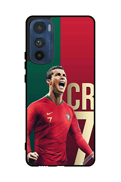 Covernex غطاء حماية لهاتف موتورولا إيدج 30 - مجموعة كريستيانو رونالدو لفريق ا...