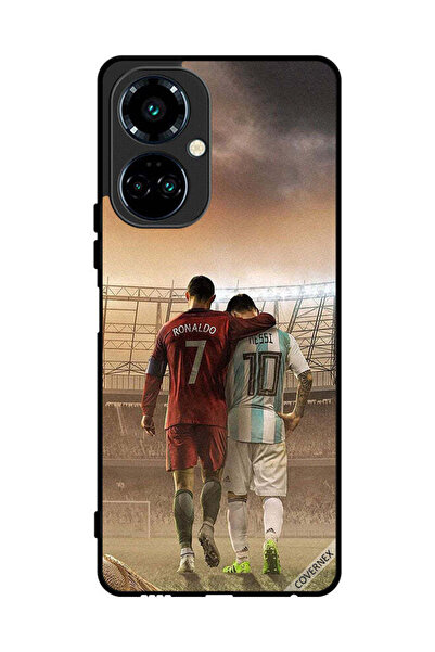 Covernex غطاء حماية لهاتف تكنو كامون 19 ميسي وكريستيانو رونالدو