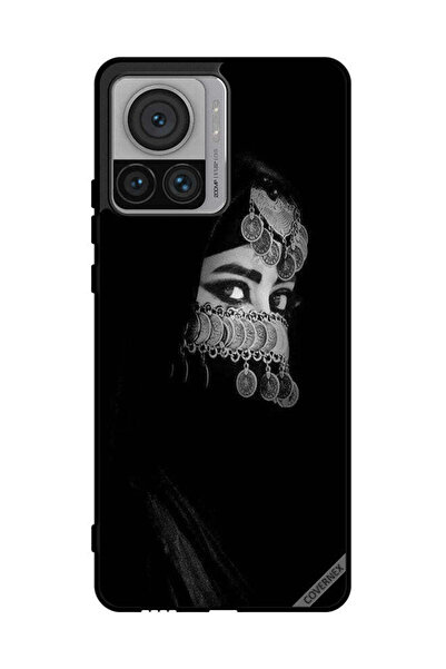 Covernex غطاء حماية لهاتف موتورولا إيدج 30 ألترا - عيون جميلة لفتاة ذات وجه م...