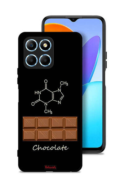 Tolwak غطاء حماية لهاتف Honor X6 - لون شوكولاتة