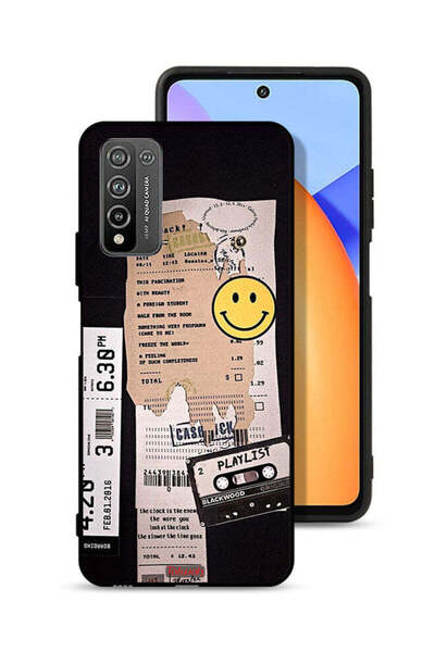 Tolwak غطاء حماية لهاتف Honor 10X Lite مع ملصق قائمة تشغيل