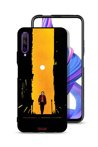 Tolwak غطاء حماية لهاتف Honor 9X Pro بتصميم جوكر، عمل فني رقمي تجريدي