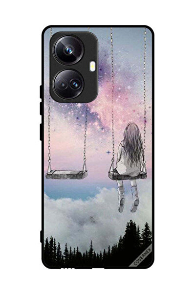 Covernex غطاء حماية لهاتف Realme 10 Pro Plus برسومات فتاة وحيدة
