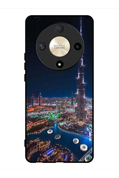 Covernex غطاء حماية لهاتف Honor X9b - منظر ليلي لوسط المدينة