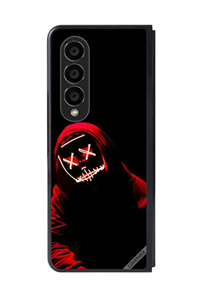 Covernex غطاء حماية لهاتف سامسونج جالاكسي زد فولد 4 قناع الهالوين