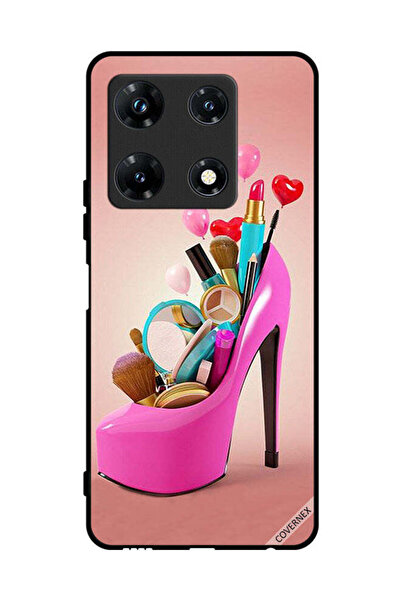 Covernex Protective Case Cover For Infinix Note 30 Pro Shoe With Makeup Items