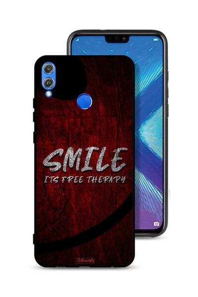 Tolwak Honor 8X Protective Case Cover Smile Its Free Therapy