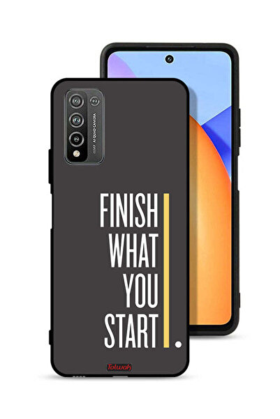 Tolwak Honor 10X Lite Protective Case Cover Finish What You Start