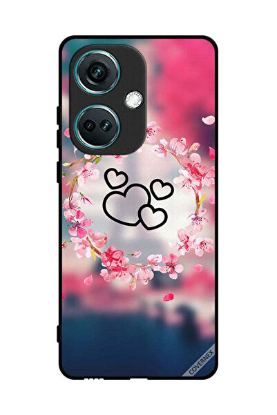 Covernex غطاء حماية لهاتف OnePlus Nord CE3 - مشبك فني على شكل قلوب