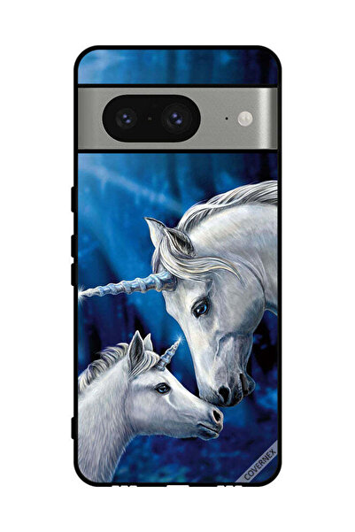 Covernex غطاء حماية لهاتف Google Pixel 8 - محب يونيكورن - طفل يونيكورن