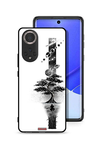 Tolwak غطاء حماية لهاتف Honor 50 بتصميم فن الأرض والفضاء