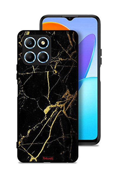 Tolwak غطاء حماية لهاتف Honor X8 5G - رخامي متصدع