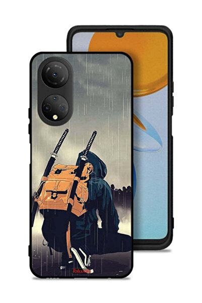 Tolwak غطاء حماية Honor X7 بتصميم سيف ساموراي رقمي