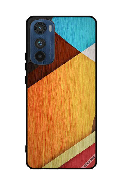 Covernex غطاء حماية لهاتف موتورولا إيدج 30 بنسيج خشبي