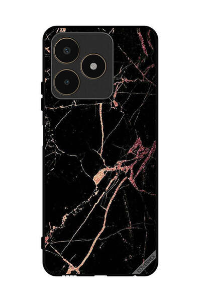 Covernex غطاء حماية لهاتف Realme C53 بنمط رخامي متشقق