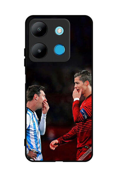 Covernex غطاء حماية لهاتف إنفينيكس سمارت 7 رونالدو وميسي في إطار واحد