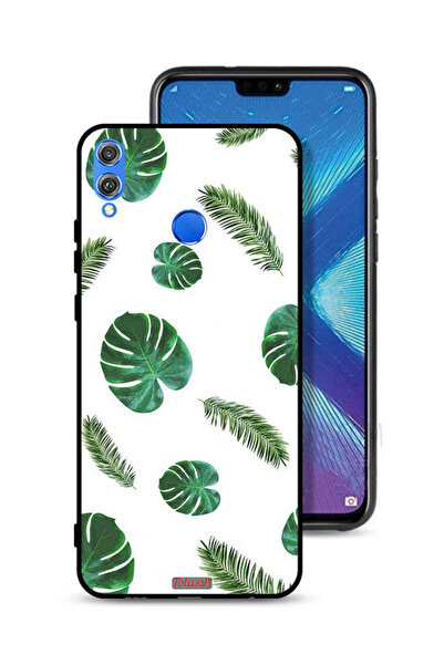 Tolwak غطاء حماية لهاتف Honor 8X بنقشة ريش فنية