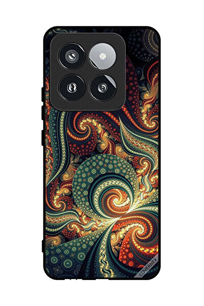 Covernex غطاء حماية لهاتف شاومي 14 برو بنمط ماندالا العتيق