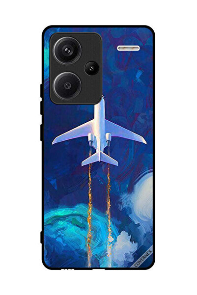 Covernex غطاء حماية لهاتف شاومي ريدمي نوت 13 برو بلس، رسم طائرة