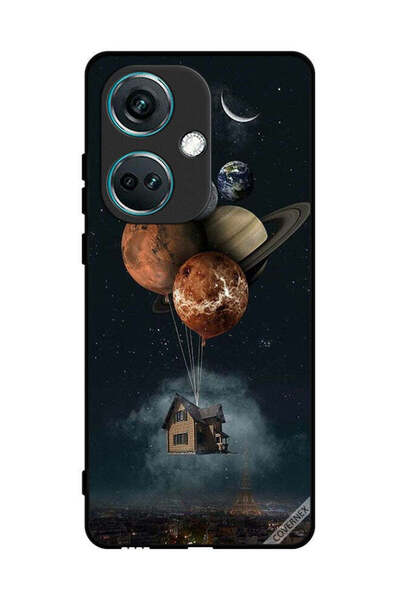 Covernex غطاء حماية لهاتف OnePlus Nord CE3 - Balloon Planets Takes Home