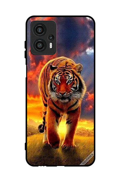 Covernex غطاء حماية لهاتف موتورولا موتو جي 13 - Cheetah Walking