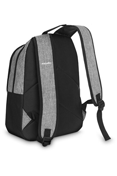 zagatto Urban backpack, grey, 40x30x25 cm, 30L, unisex, waterproof, for school and travel, ZG698