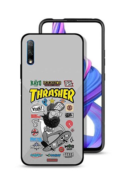Tolwak غطاء حماية لهاتف Honor 9X (الصين) ملصق Thrasher