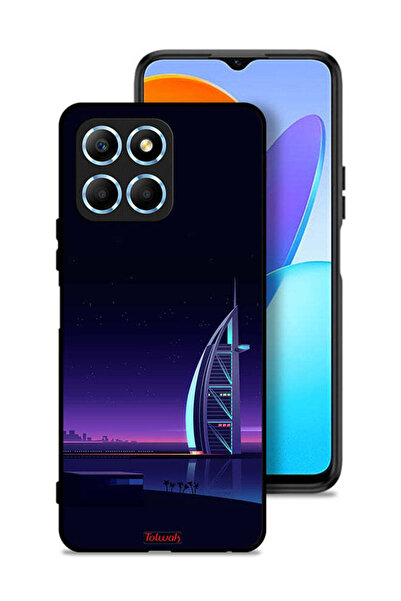 Tolwak غطاء حماية لهاتف Honor X6 - برج العرب - فن رقمي