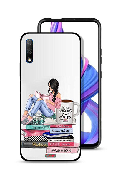 Tolwak غطاء حماية لهاتف Honor 9X (الصين) مطبوع عليه رسومات كتب الموضة والأزياء