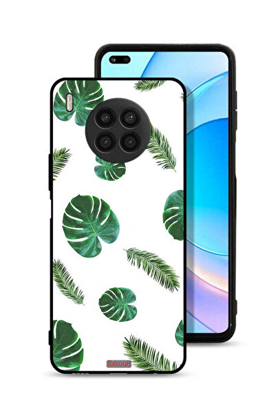 Tolwak غطاء حماية لهاتف Honor 50 Lite بنقشة ريش فنية