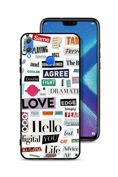 Tolwak غطاء حماية لهاتف Honor 8X مع ملصقات اقتباسات قصيرة
