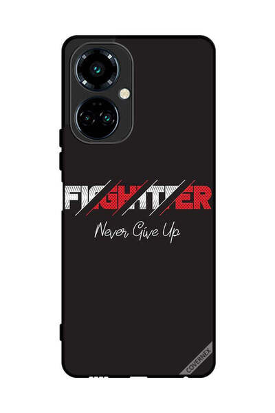 Covernex غطاء حماية لهاتف تكنو كامون 19 برو فايتر لا تستسلم أبدًا