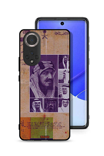 Tolwak غطاء حماية لهاتف Honor 50 بصور قديمة لملوك السعودية