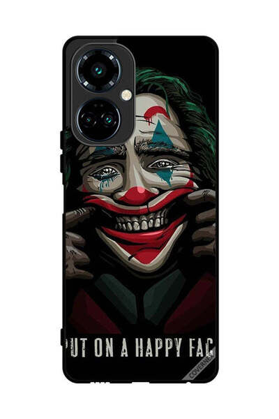 Covernex غطاء حماية لهاتف تكنو كامون 19 بوجه سعيد