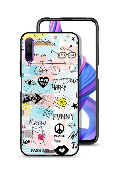 Tolwak غطاء حماية لهاتف هواوي Y9s - أحبك - علامات