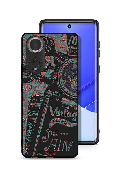 Tolwak غطاء حماية لهاتف Honor 50 بتصميم دراجة نارية كلاسيكية