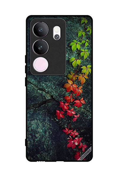 Covernex غطاء حماية لهاتف فيفو V29 برو - أوراق جميلة