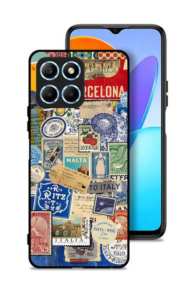 Tolwak ملصقات غطاء حماية لهاتف Honor X6 لمدن مختلفة