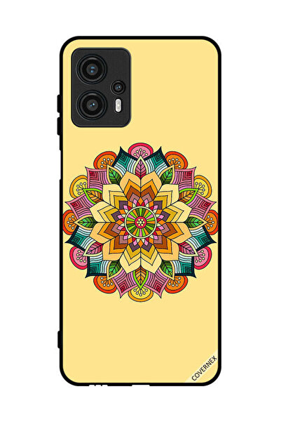 Covernex غطاء حماية لهاتف موتورولا موتو جي 13 بنمط ماندالا دائري