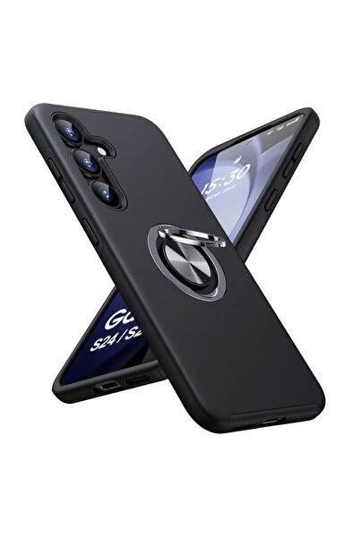 TYBO Husa de protectie pentru Samsung Galaxy S25, Hybrid Antisoc, Kickstand, ...