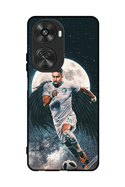 Covernex غطاء حماية لهاتف هواوي نوفا 11 إس إي - سالم الدوسري يحمل كرة قدم