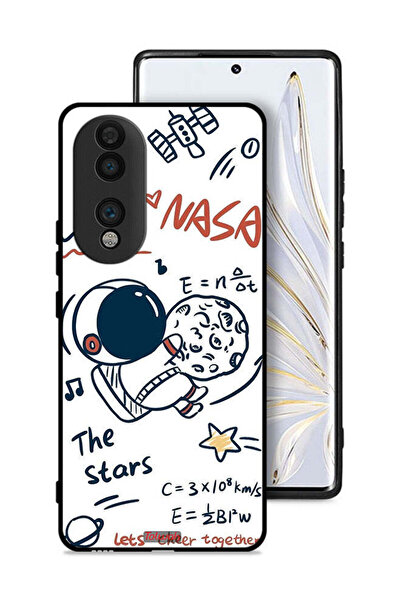 Tolwak غطاء حماية لهاتف Honor 70 ناسا ذا ستارز