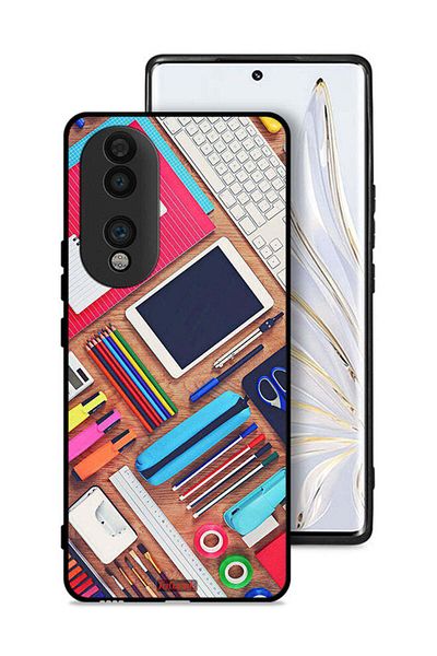 Tolwak Honor 70 Protective Case Cover Girl Hobby Desk