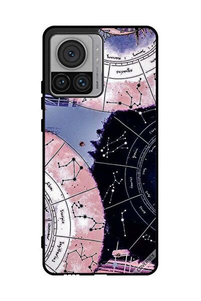 Covernex غطاء حماية لهاتف موتورولا موتو X30 برو - خلفية لأبراج الفلك
