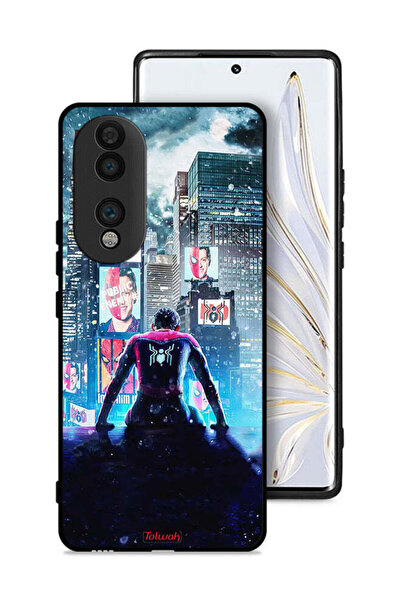 Tolwak غطاء حماية لهاتف Honor 70 بتصميم سبايدر مان