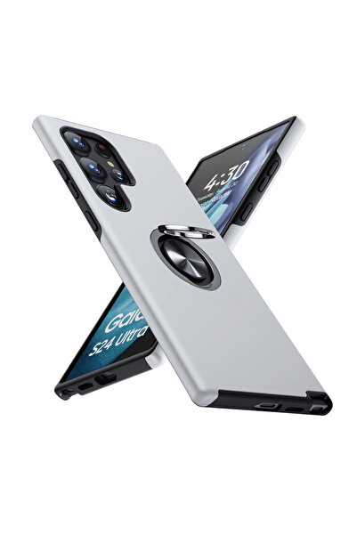 TYBO Husa de protectie pentru Samsung Galaxy S25 Ultra, Hybrid Antisoc, Bumpe...