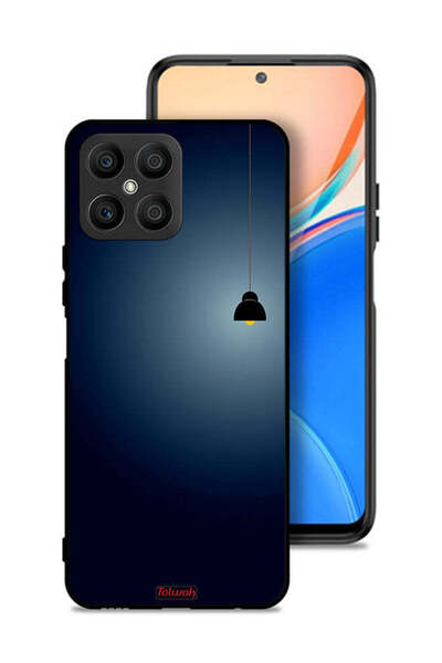 Tolwak غطاء حماية لهاتف Honor X8 4G - فن إضاءة معلق